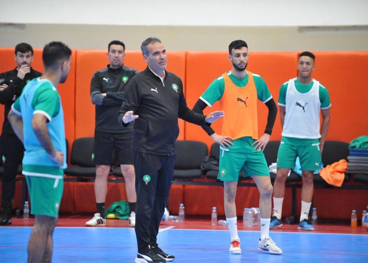 L’équipe nationale de futsal intensifie ses préparatifs à Berkan