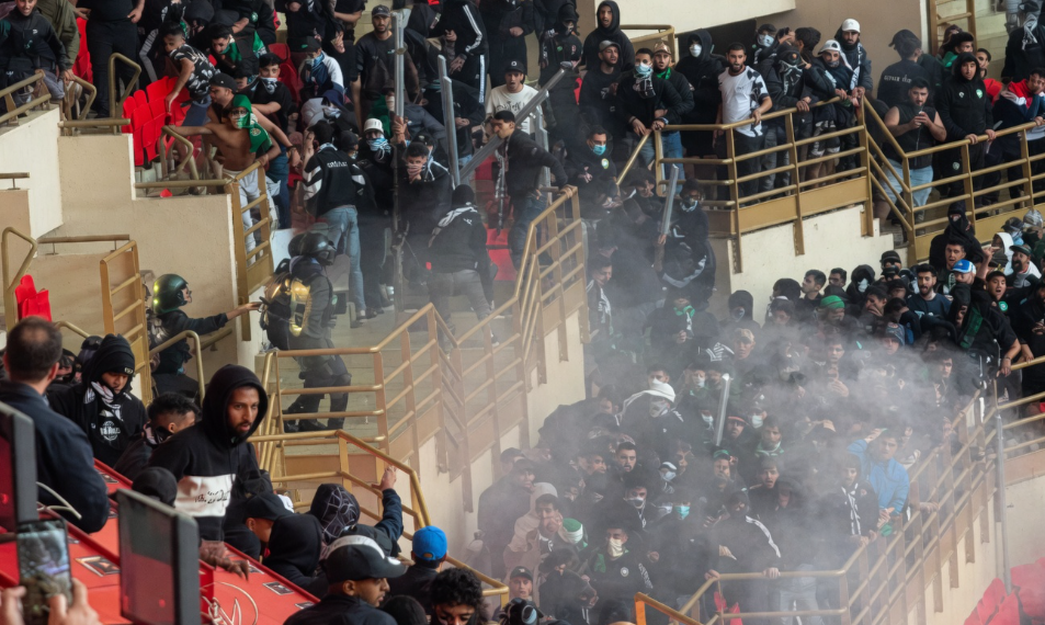 Sanctions sévères après les émeutes du clasico entre le Raja et le Wydad