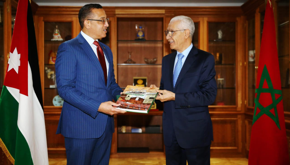 Rencontres à Rabat entre le ministre et le président du parlement jordanien