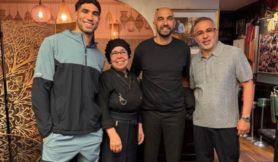 Rencontre informelle à Paris entre Hakimi et Regragui en dehors des terrains