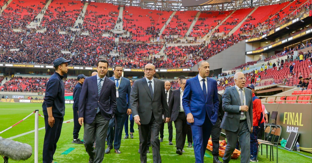 Hammouchi supervise les mesures de sécurité au complexe sportif avant la finale de la Ligue des champions d’Afrique
