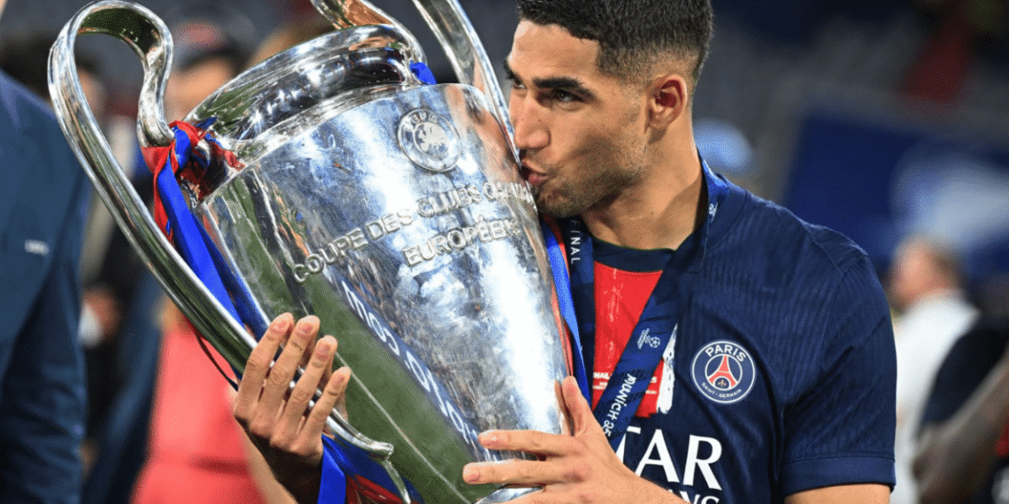 Hakimi fait history et s&rsquo;impose en Afrique avec trois titres en Ligue des champions