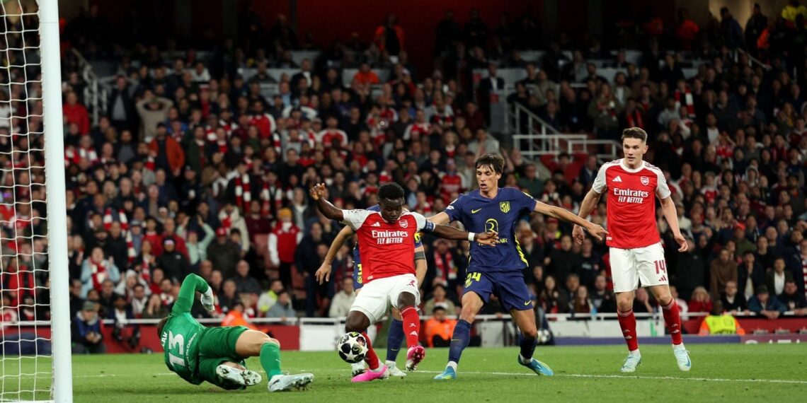 Arsenal se qualifie pour la finale de la Ligue des champions