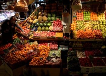 russia marche fruits