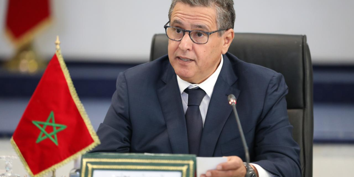 رئيس الحكومة، عزيز أخنوش،
