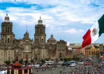 Zocalo Square in Mexico City