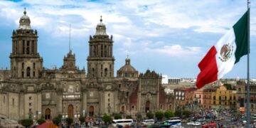 Zocalo Square in Mexico City