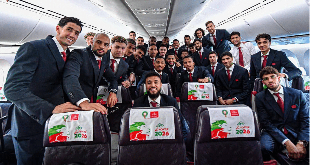 L&rsquo;équipe marocaine arrive aux États-Unis pour la Coupe du Monde 2026