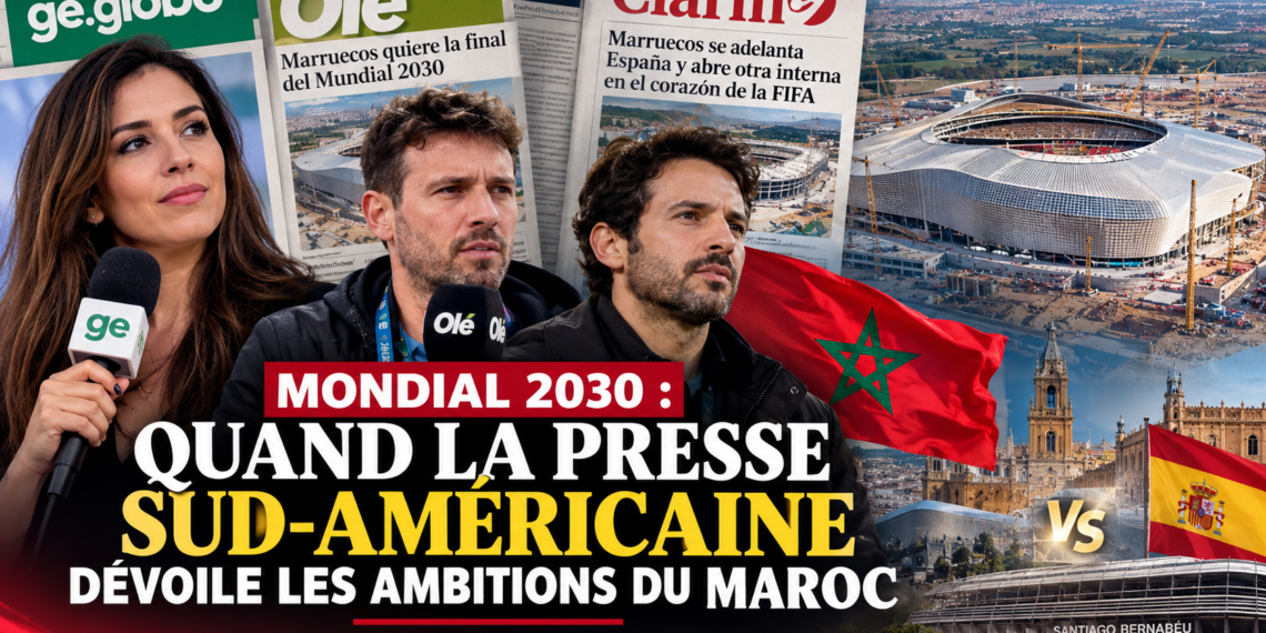 Mondial 2030 : quand la presse sud-américaine dévoile les ambitions du Maroc